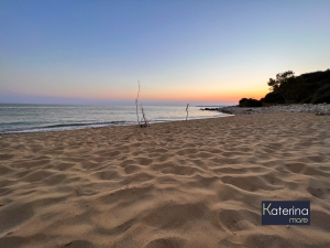 Unforgettable sunset at Koroni beach